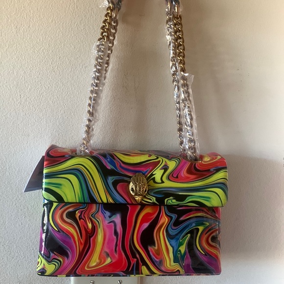 Kurt Geiger London Kensington X Marble Shoulder Bag - Picture 2 of 16